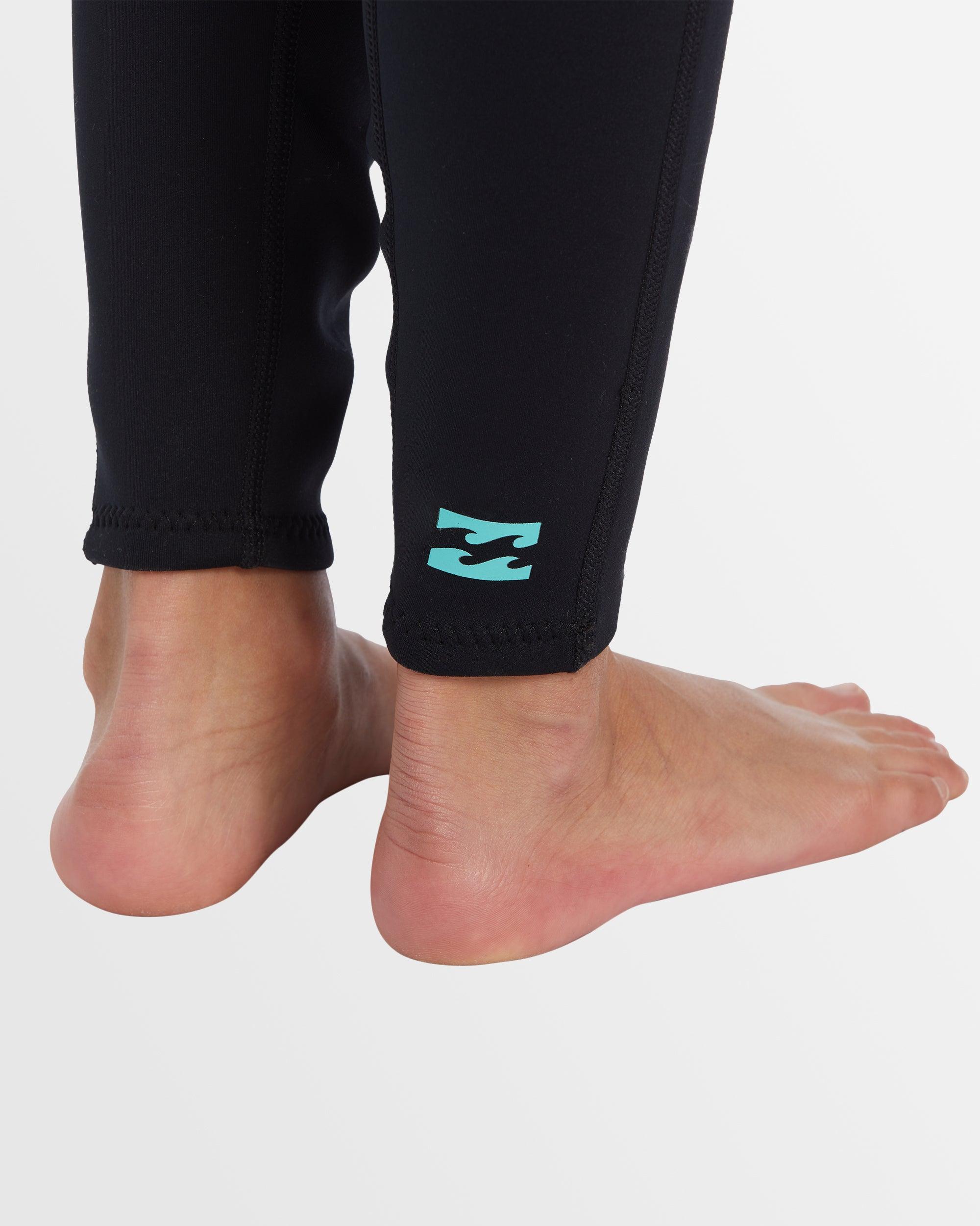 Girls 6-16 3/2mm Foil Back Zip Steamer Wetsuit