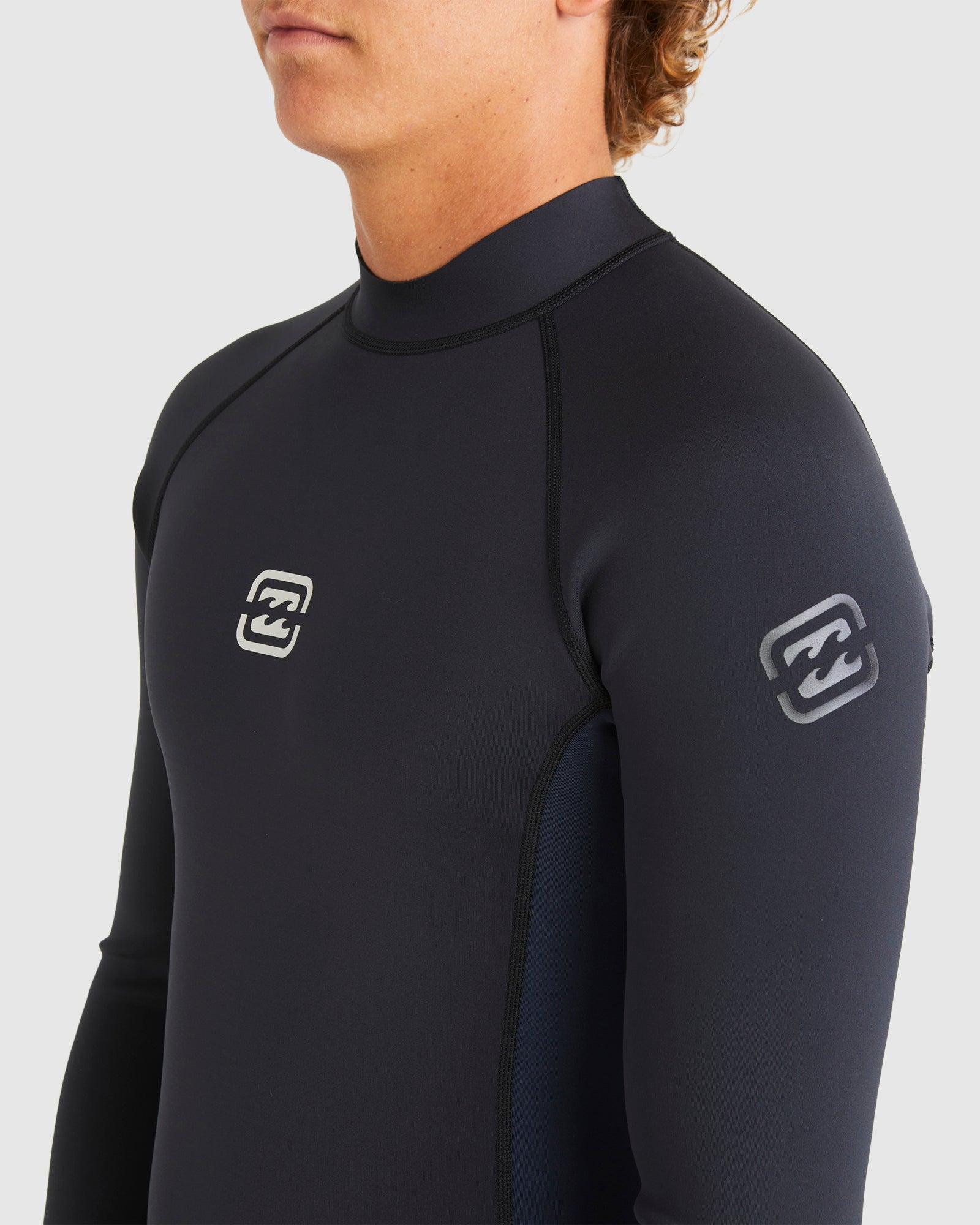 Detail view of wetsuit logo