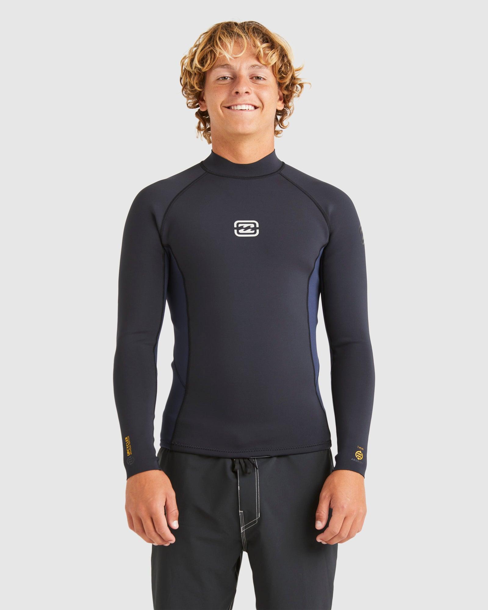 Front view of wetsuit jacket