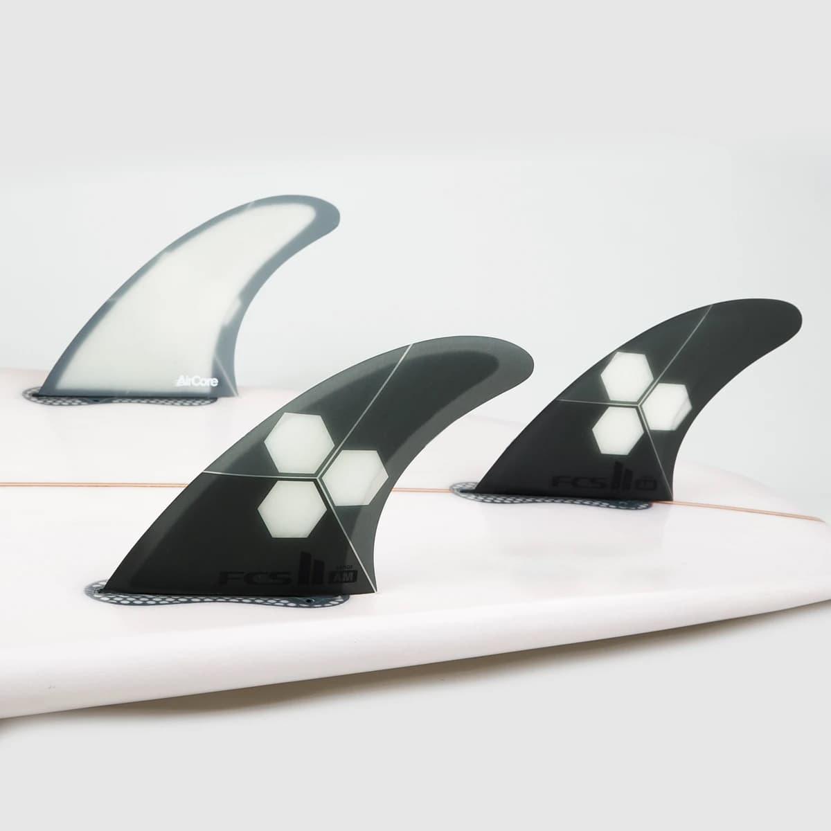 FCS II Al Merrick Aircore Tri Surfboard Fin Set