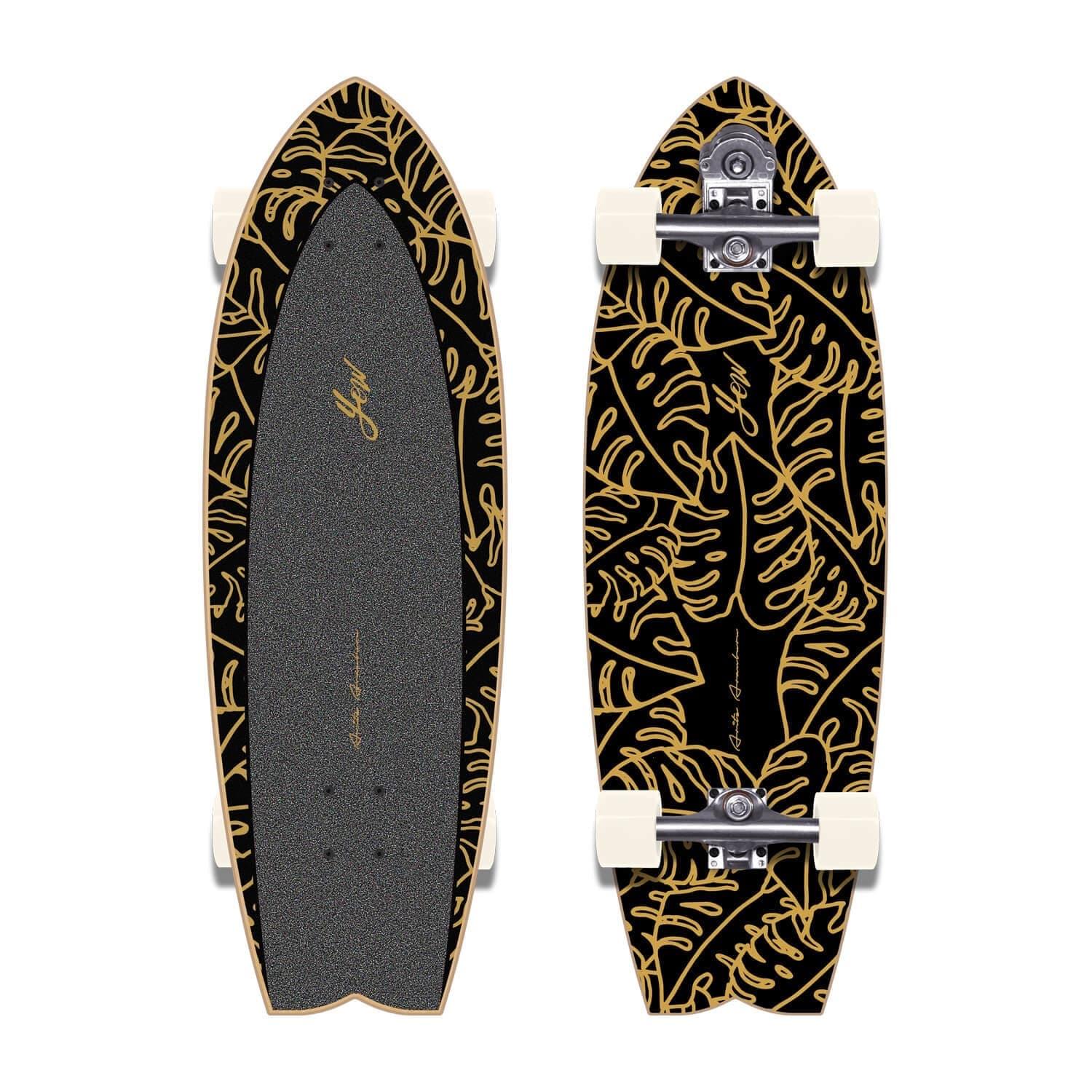 Buy the YOW Aritz Aranburu 30.5in Black Surfskate Online Now