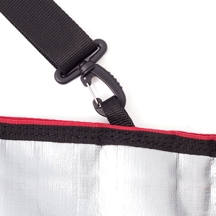 Barry Basic Fish Cover - Black/Red 6