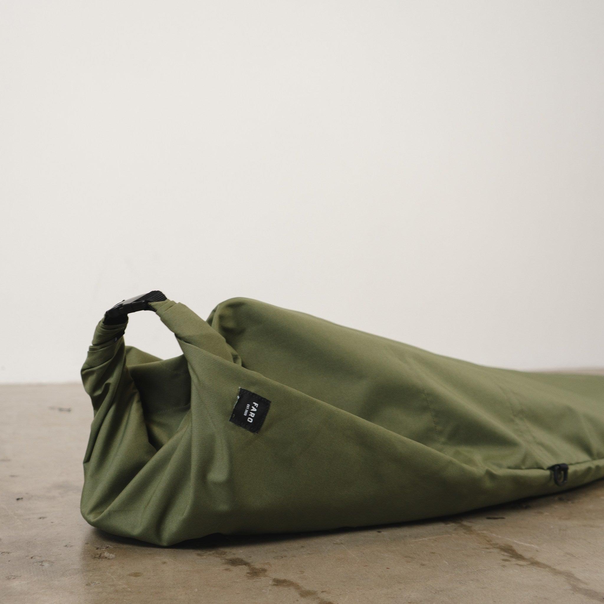 Olive Drab Canvas Surfboard Bag