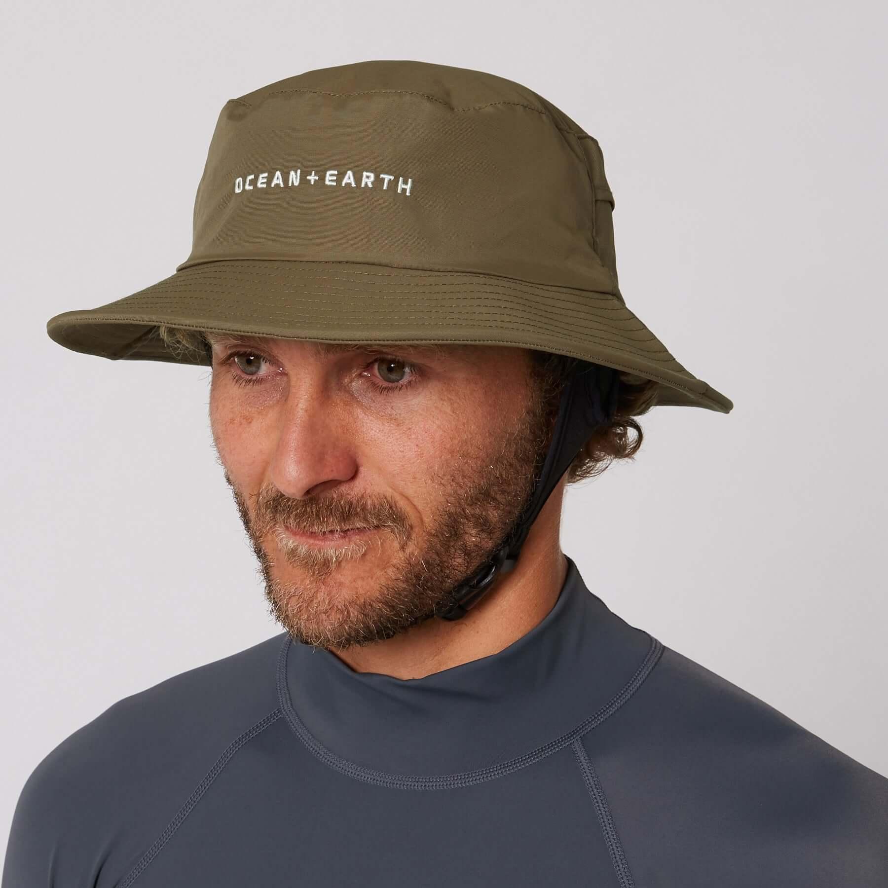 Bingin Soft Peak Surf Hat Olive