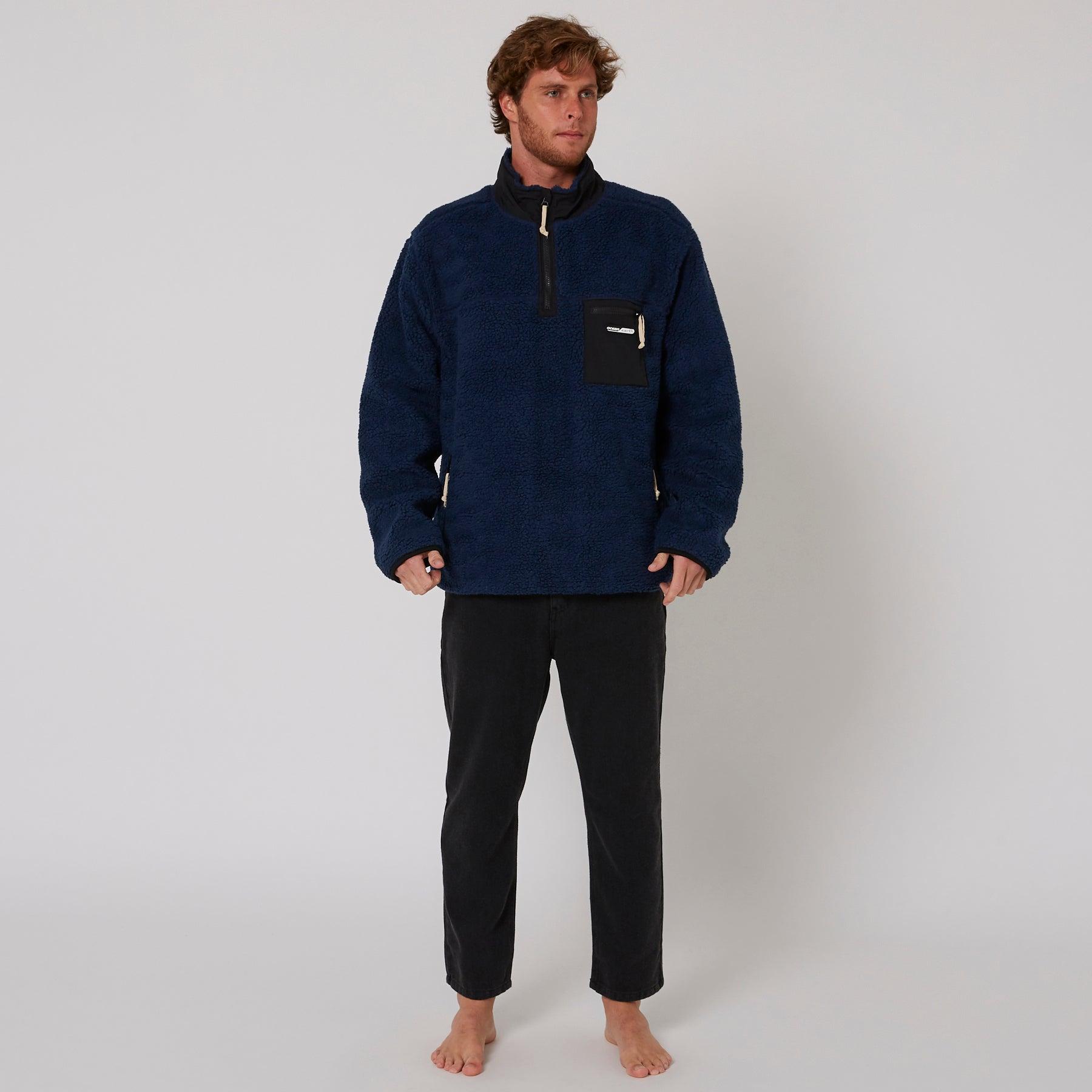 Reflex Sherpa 1/4 Zip - Blue
