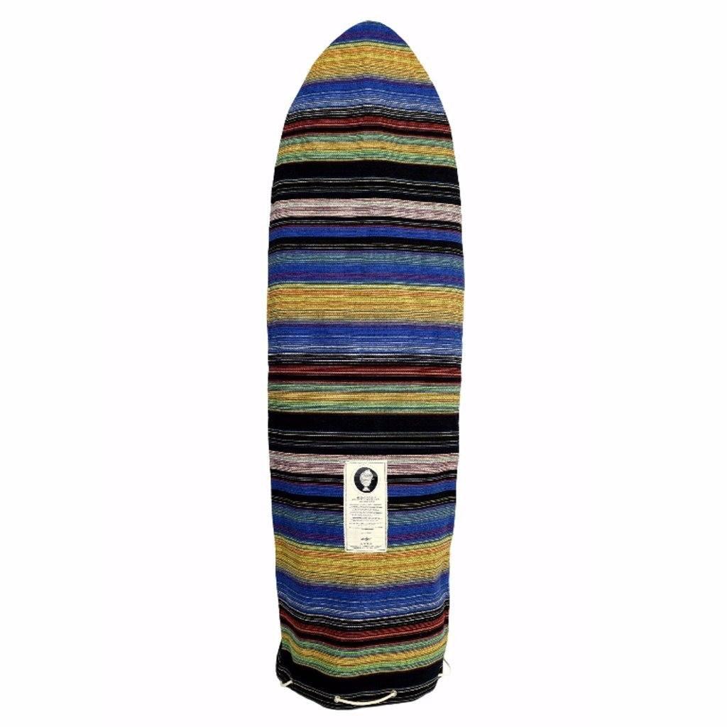 Striped Surfboard Bag Front View