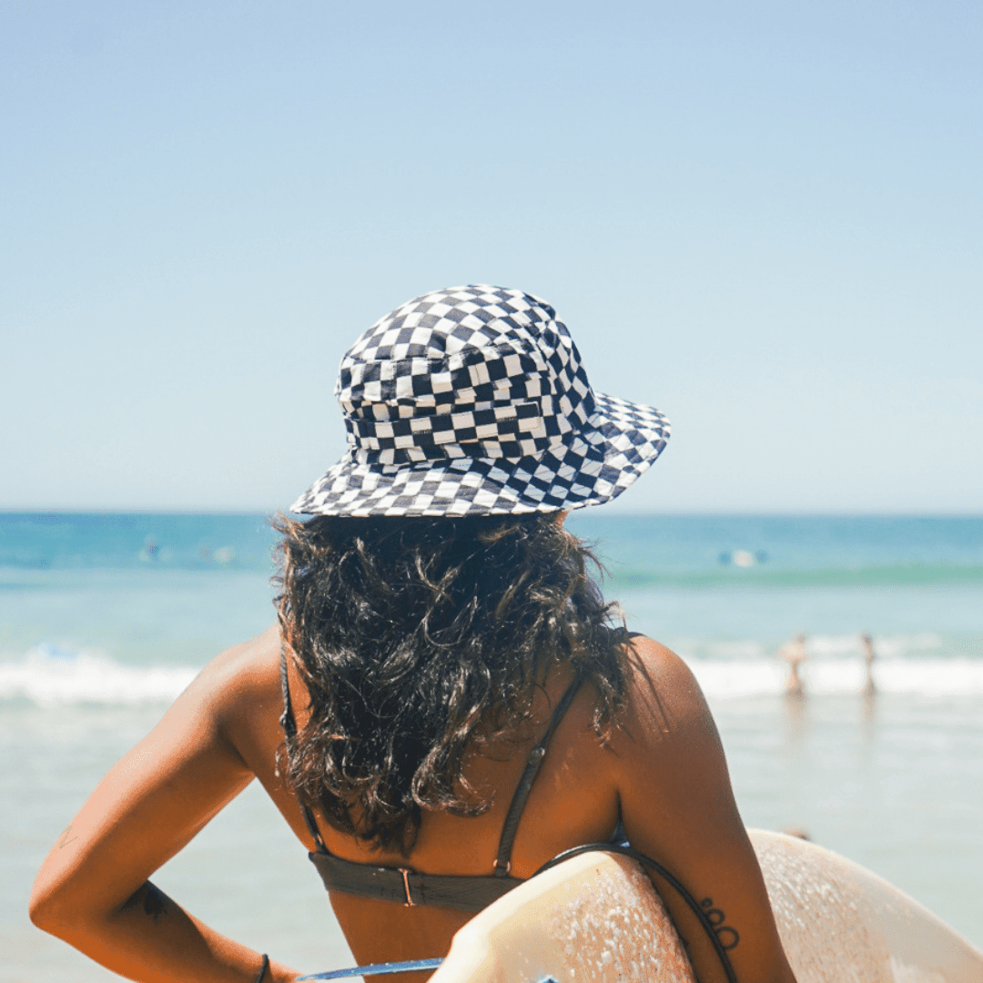Back view of Boardsox Surf Hat