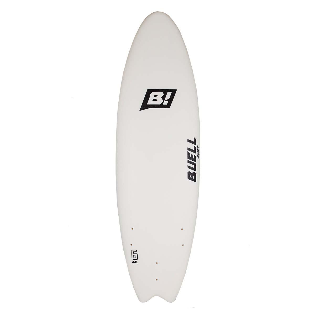 FOAMIE SURFBOARD 6'0 - BLACK/GREY CHECKERBOARD deck