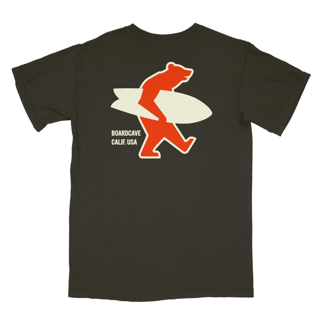 Boardcave Calif Bear Tee - back