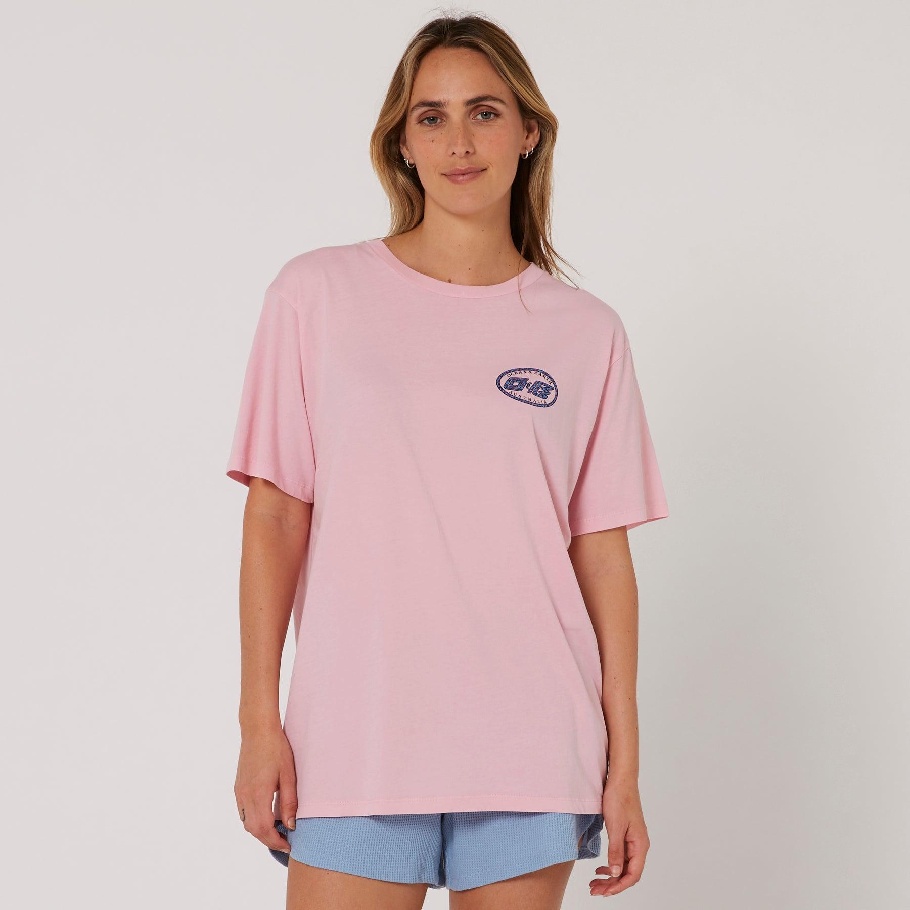 Camo Boyfriend Tee - Pink Sorbet