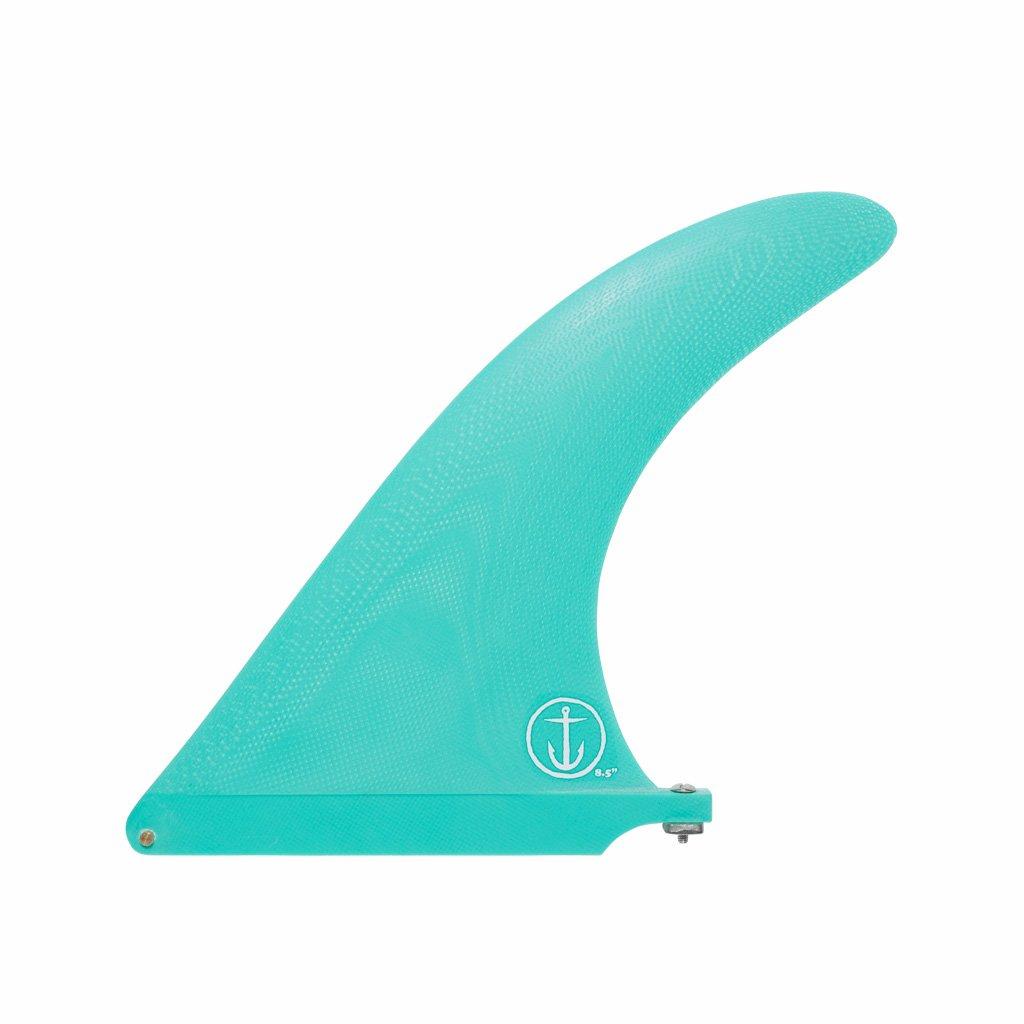 CF Raked 9.5" Single Fin -Teal