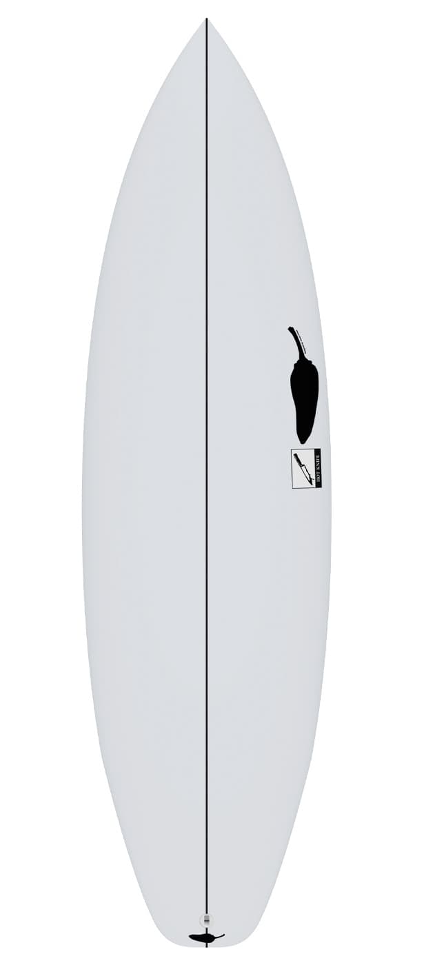 Chilli Hot Knife Surfboard deck