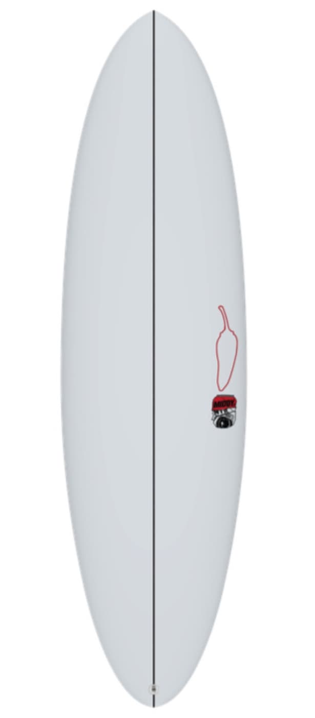 Chilli Surfboards Middy deck