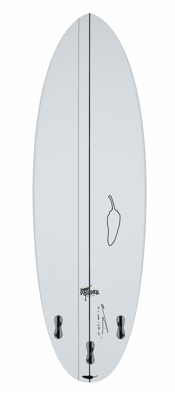 Chilli Surfboards Popper bottom