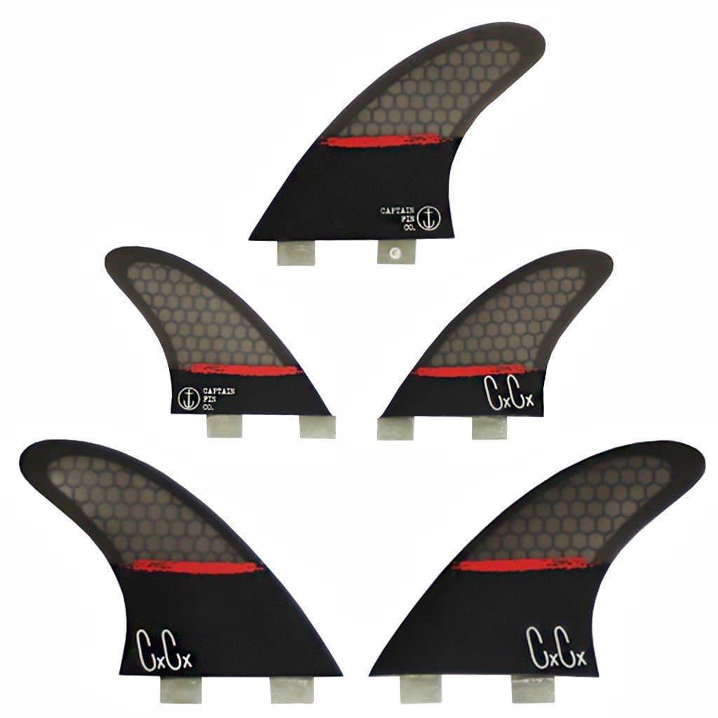 Captain Fin Co Christenson Splatter 5-Fin - FCS - M Surfboard Fin