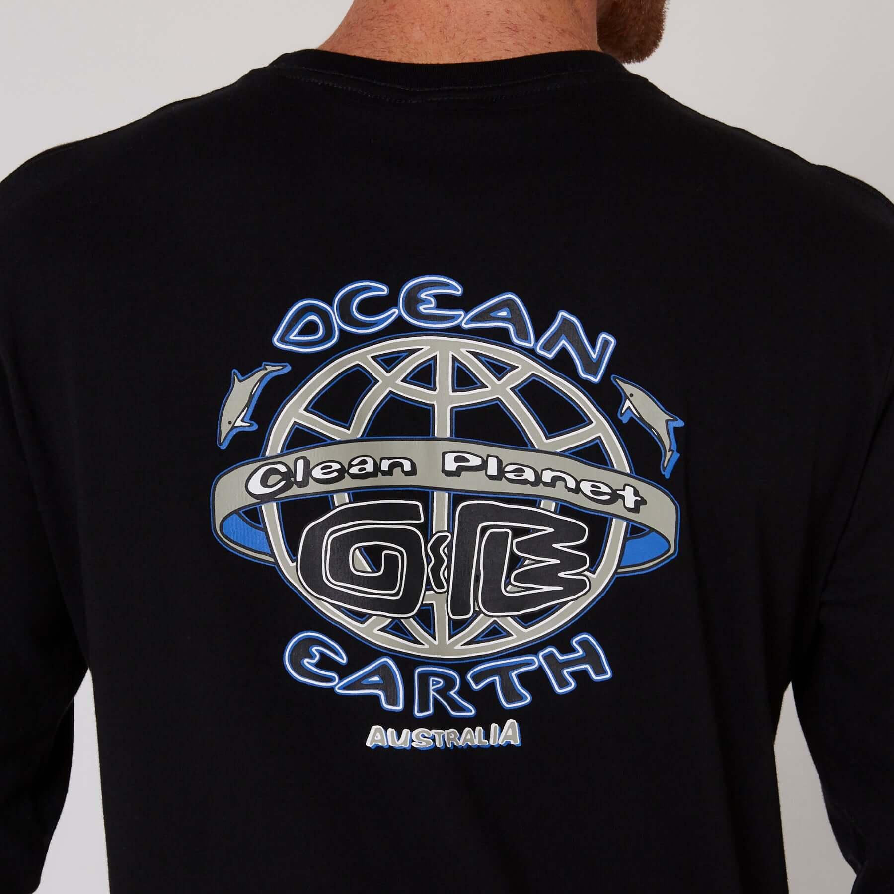 Clean Planet L/S Tee - Black