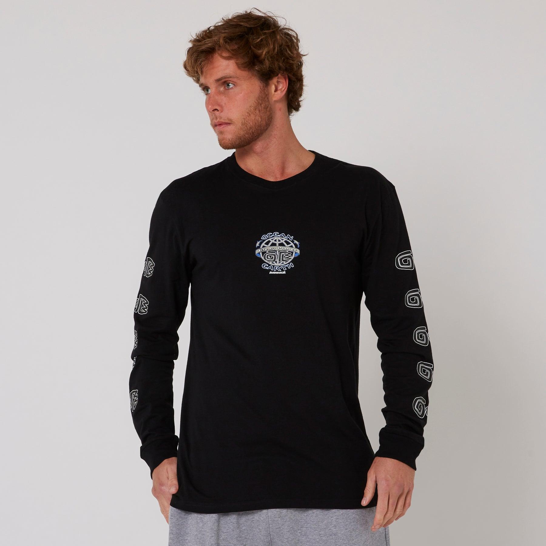 Clean Planet L/S Tee - Black