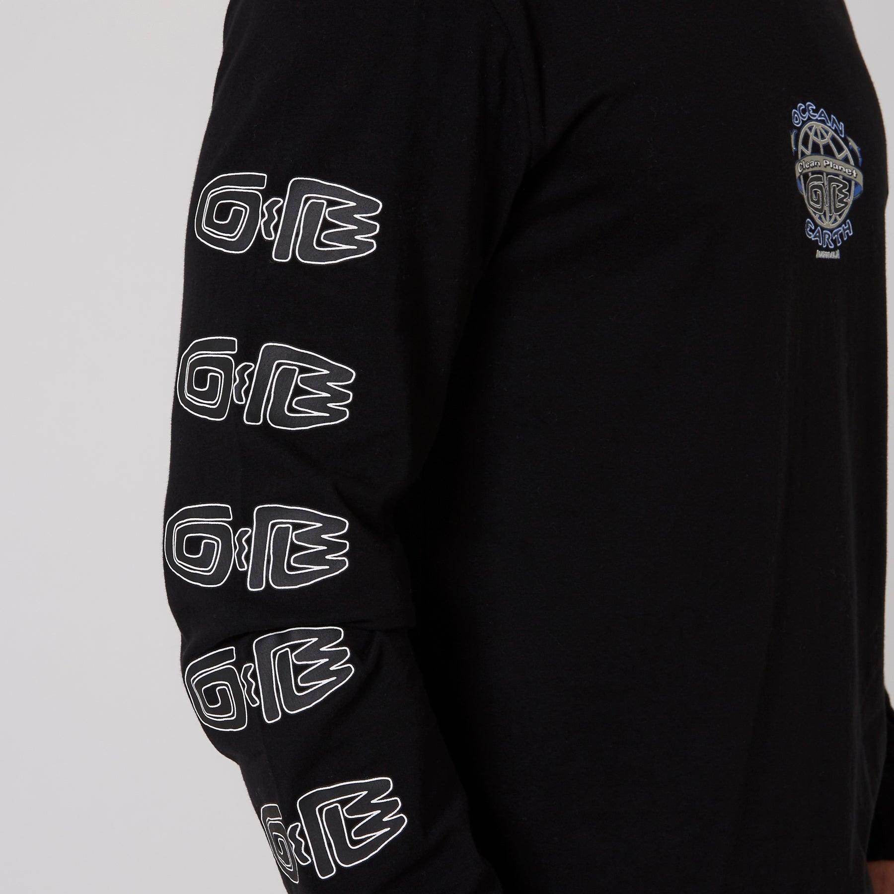 Clean Planet L/S Tee - Black