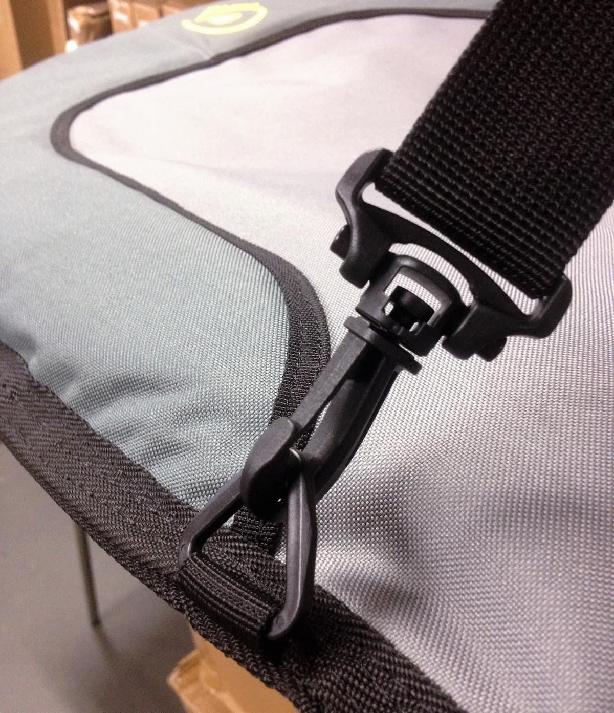 Curve Armourdillo Travel Surfboard Bag - Retro shoulder strap