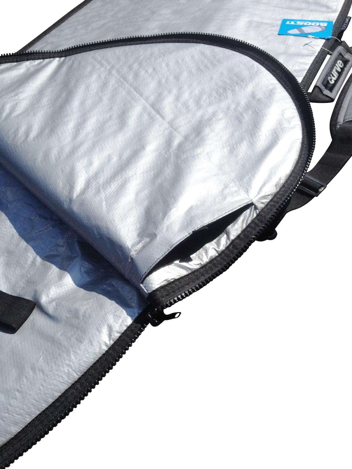 Curve Travel Fish Surfboard Bag pocket