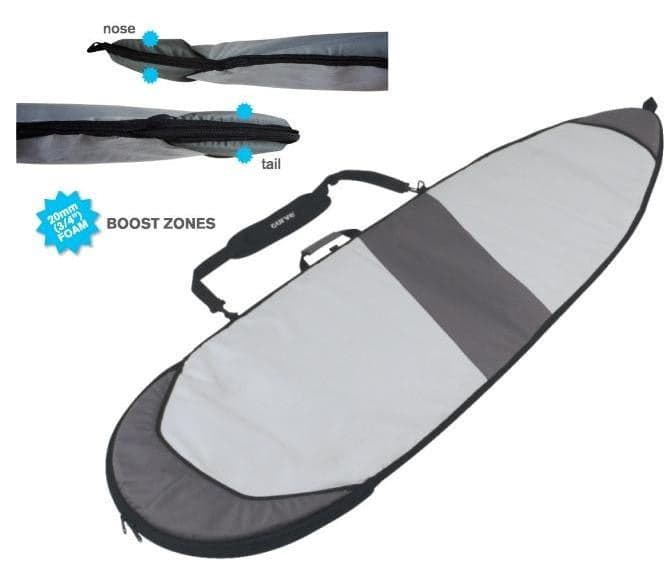Curve Boost Travel Shortboard Surfboard Bag base