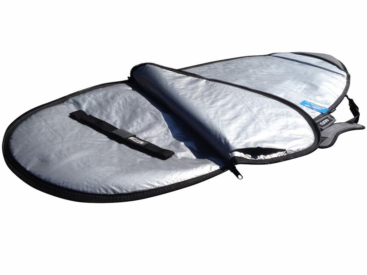Curve Boost Travel Shortboard Surfboard Bag pockets