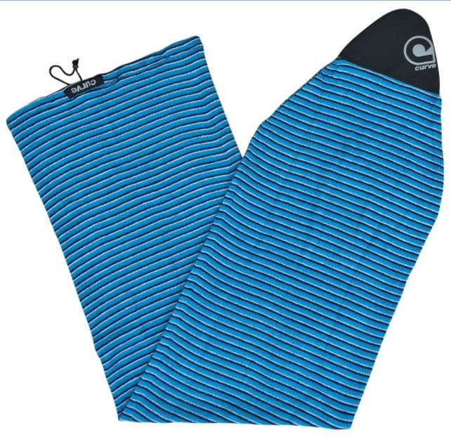 Curve Fish Surfboard Sock - Blue Horizon