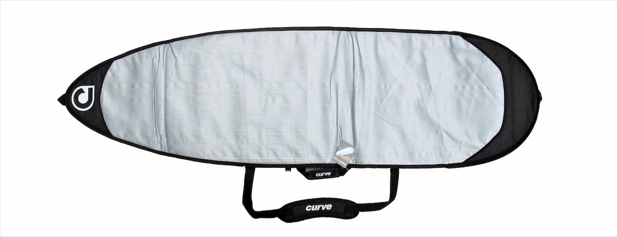 Curve Supermodel Shortboard Surfboard Bag base side