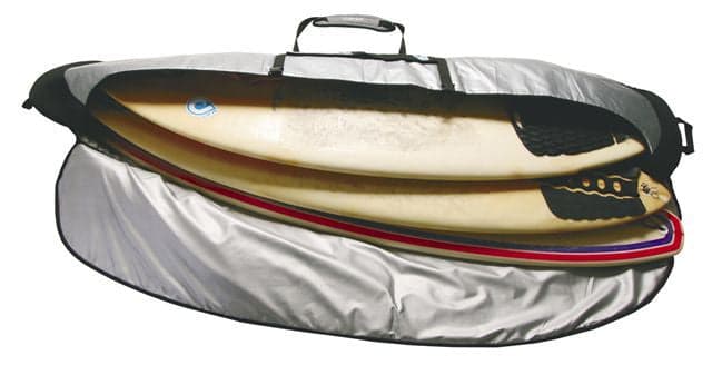 Curve Superslim Multi Surfboard Day Bag (1-3) open