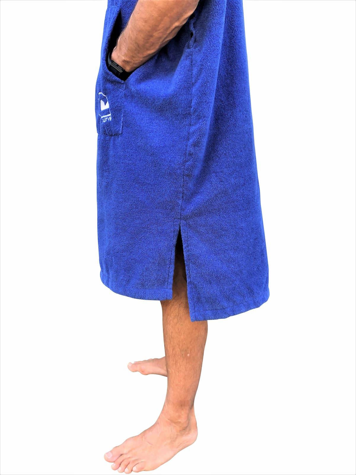 Curve Surf Poncho Towel - Microfiber side pocket