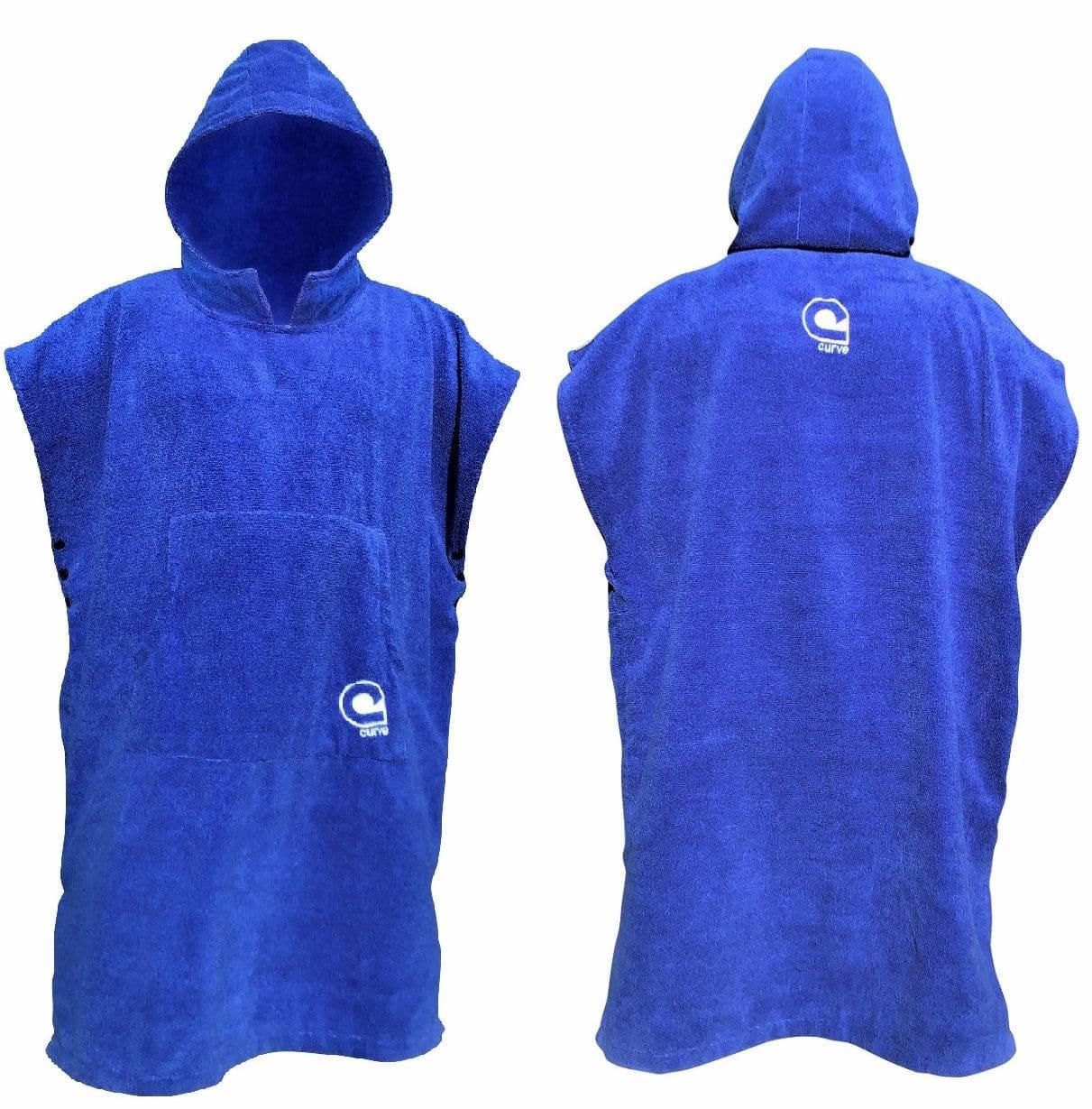 Curve Surf Poncho Towel - MicrofiberBlue