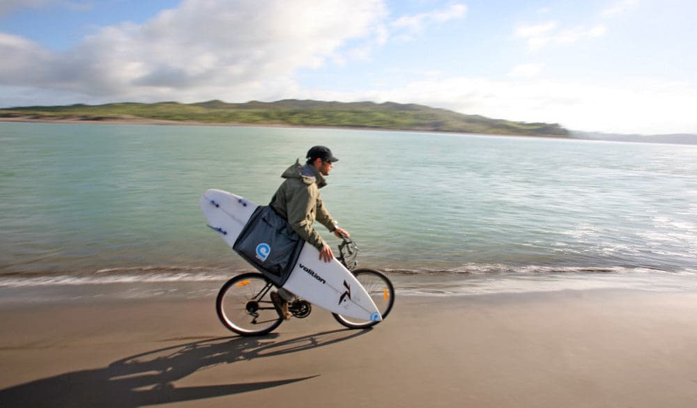 Curve Surfboard Sling Shortboard bike beach