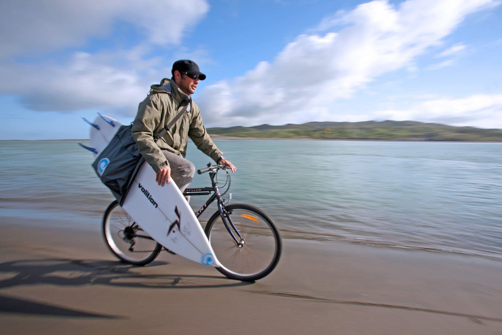 Curve Surfboard Sling Shortboard bike beach