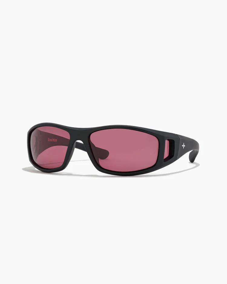 Dragster Sunglasses - Matte Black/Rust Polarised