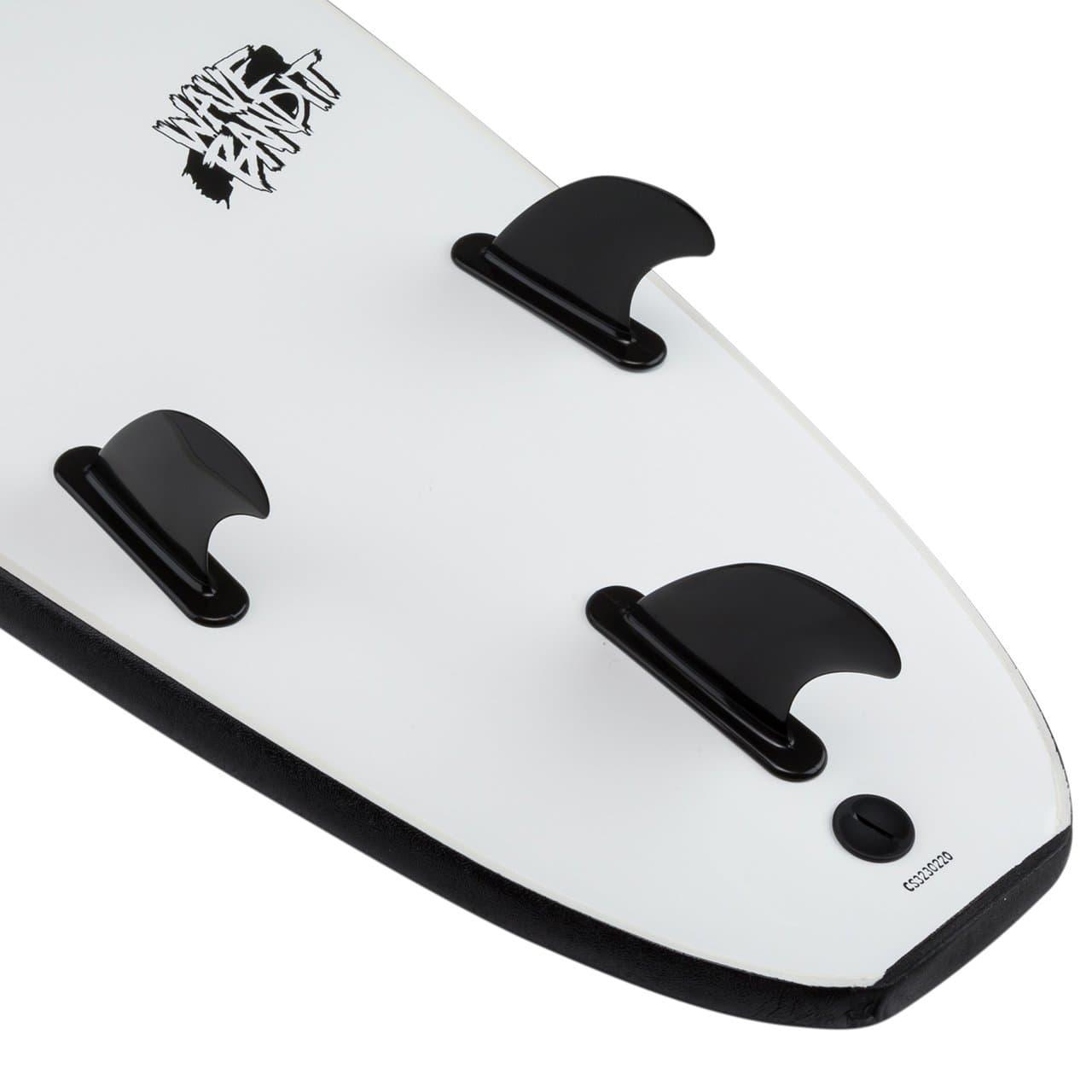EASY RIDER 7'0 - BLACK/WHITE fins