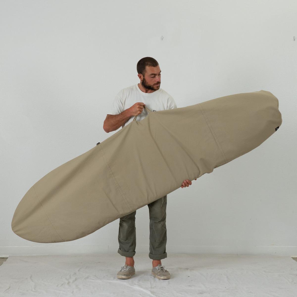 Faro Harbor Tan Roll Bottom Board Bag