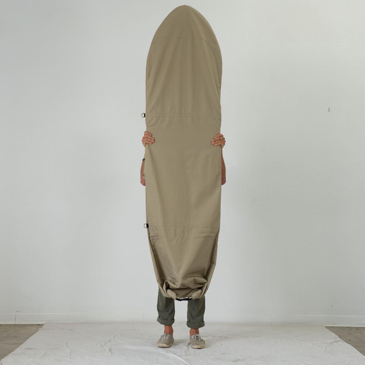 Faro Harbor Tan Roll Bottom Board Bag
