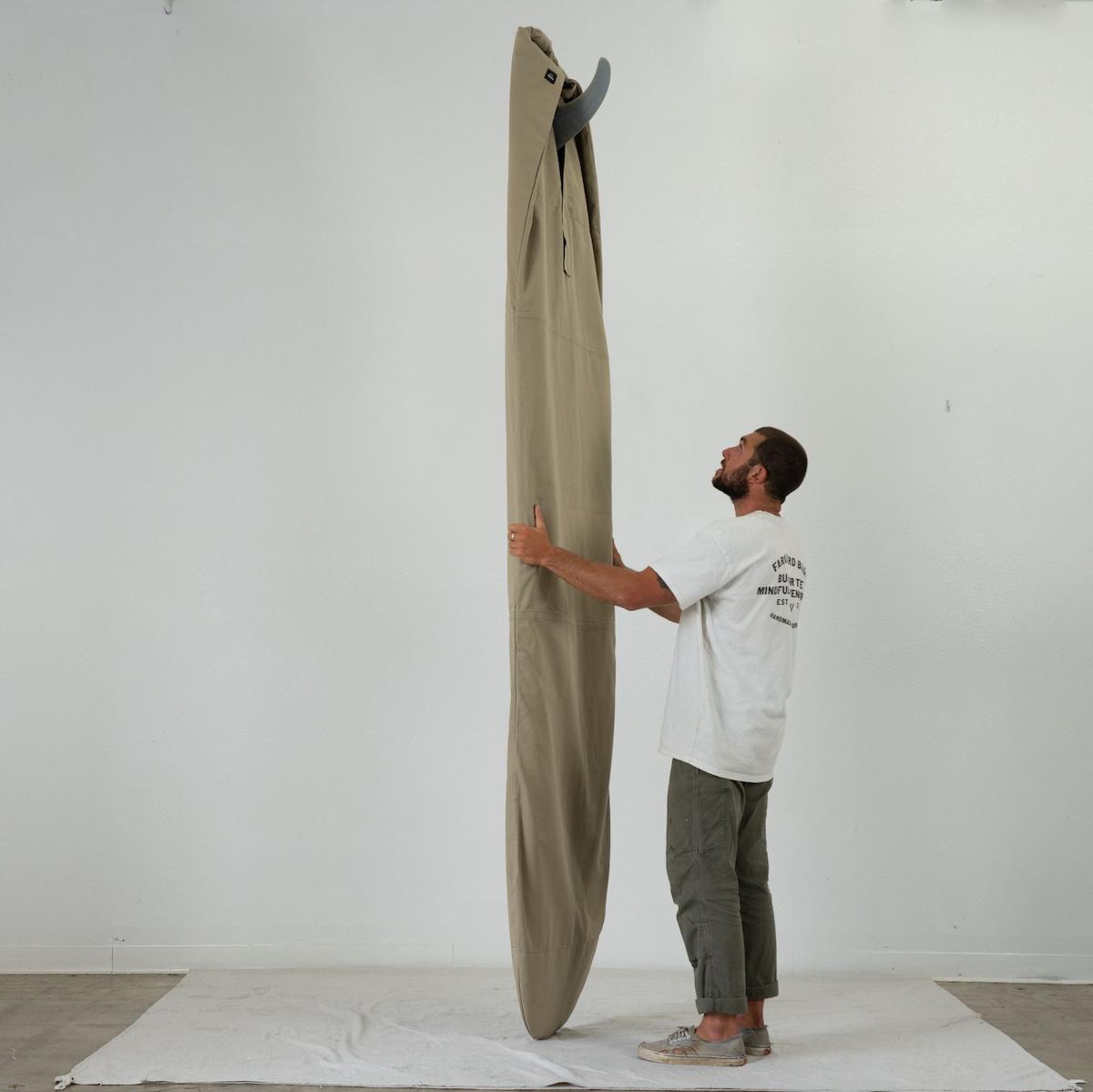 Faro Harbor Tan Roll Bottom Board Bag