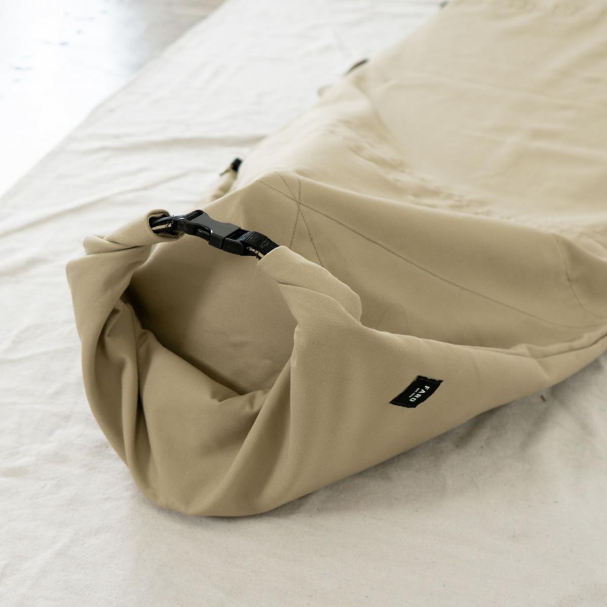 Faro Harbor Tan Roll Bottom Board Bag