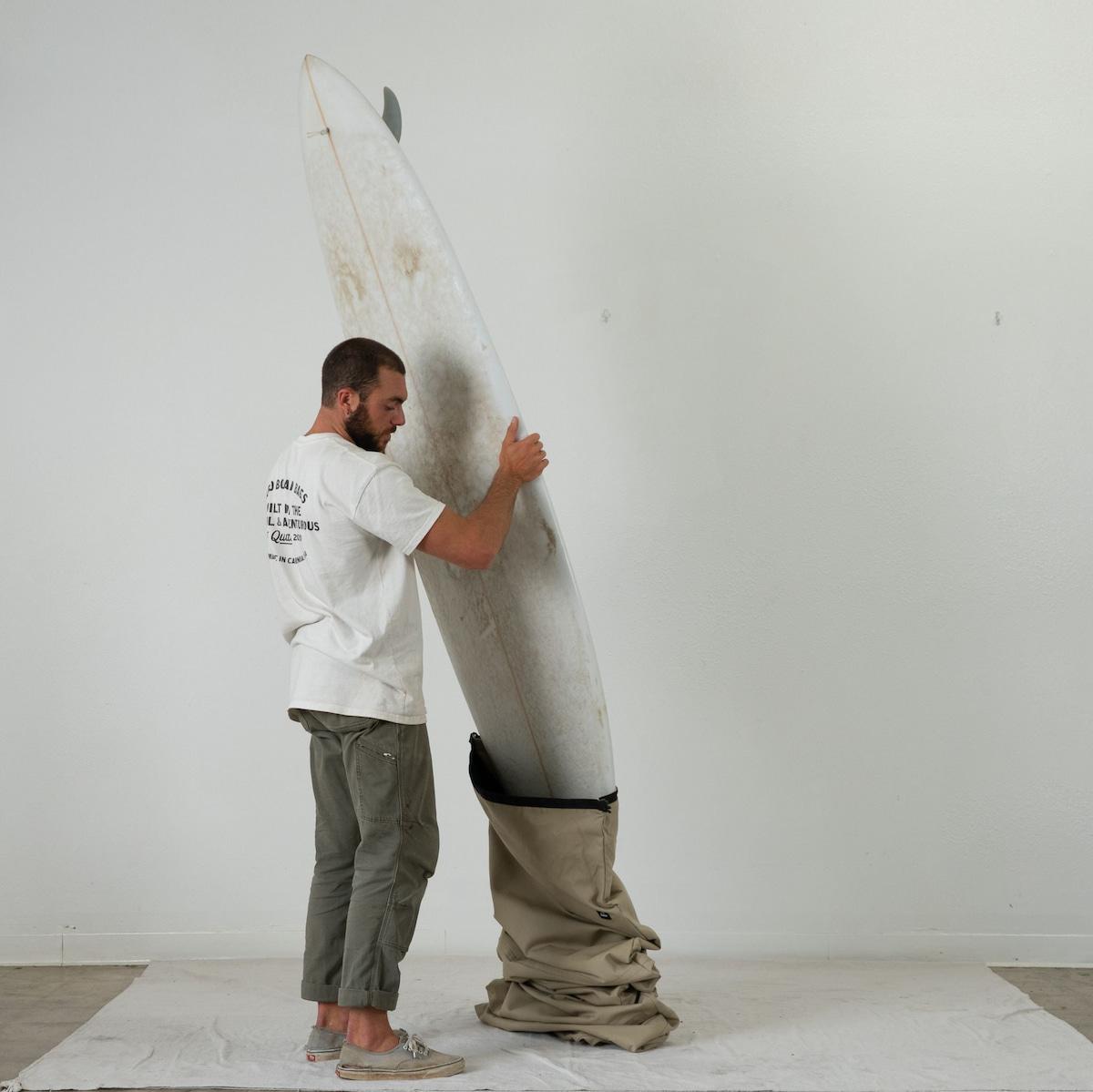 Faro Harbor Tan Roll Bottom Board Bag