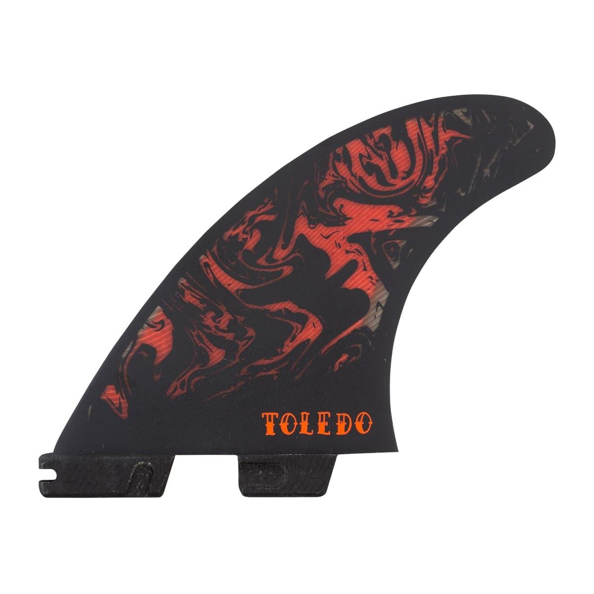 FCS II FILIPE TOLEDO PC TRI - BLACK/RED-M in