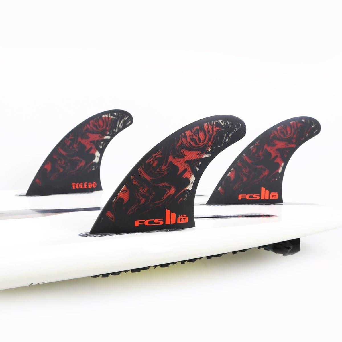 FCS II FILIPE TOLEDO PC TRI - BLACK/RED-M board