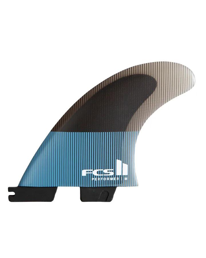 FCS II Performer PC Tri Fins - Tranquil Blue - M