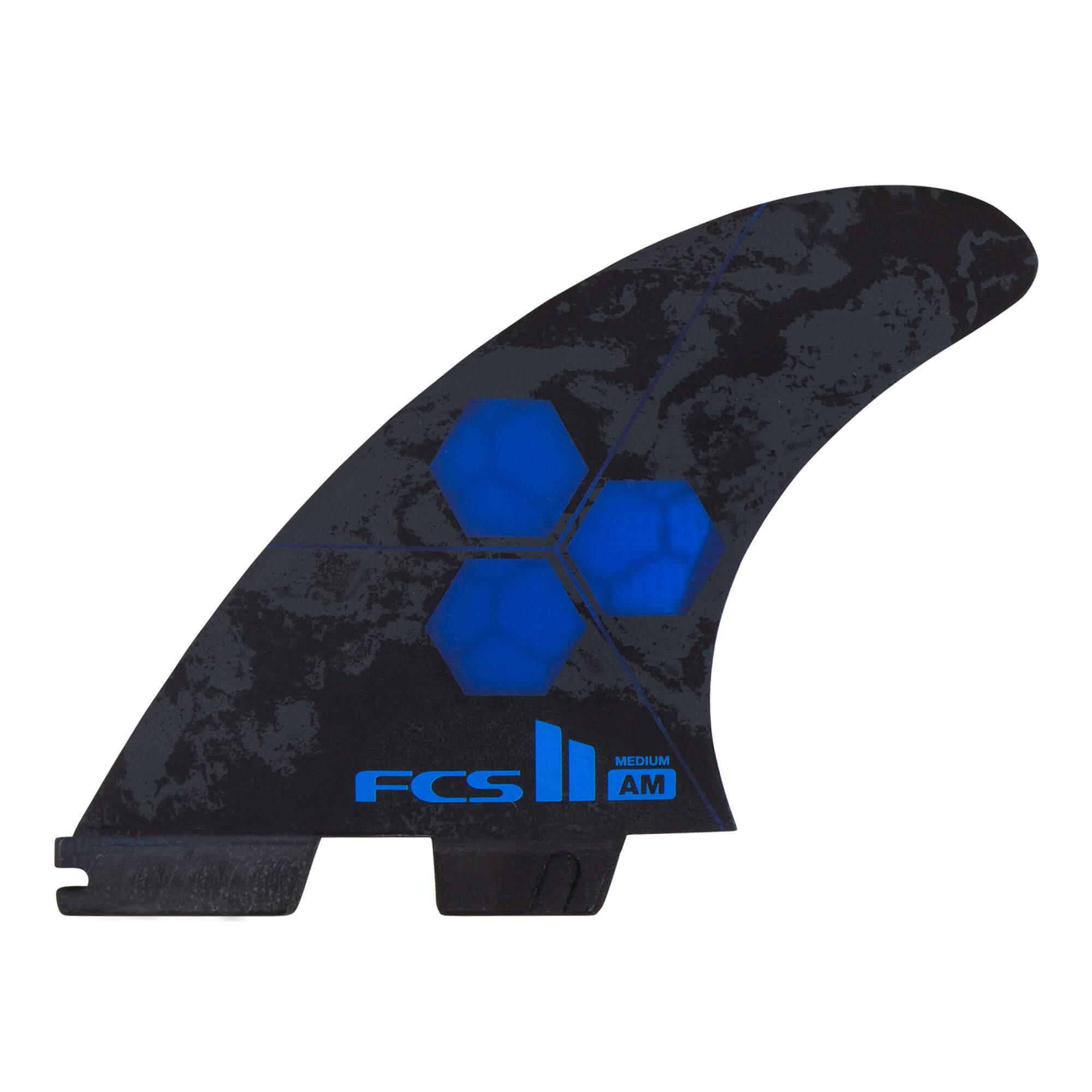 FCS II Al Merrick PC Tri Fins - Blue - M 1