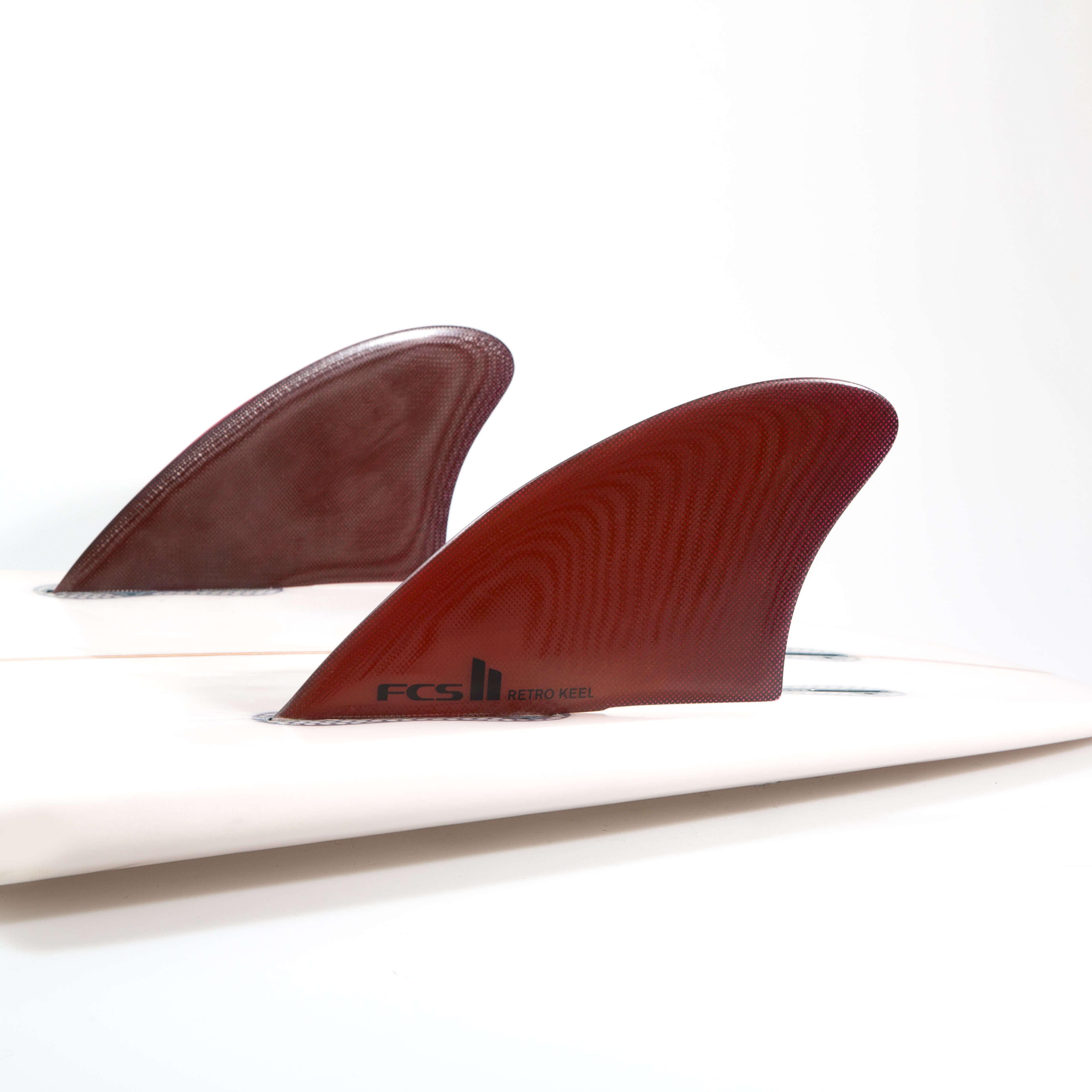FCS II Retro Keel PG Twin Fins 2