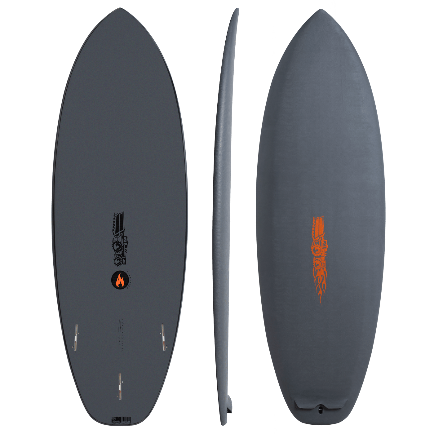 Buy the JS Industries Flame Fish Softboard Gray Online Now | Boardcave
