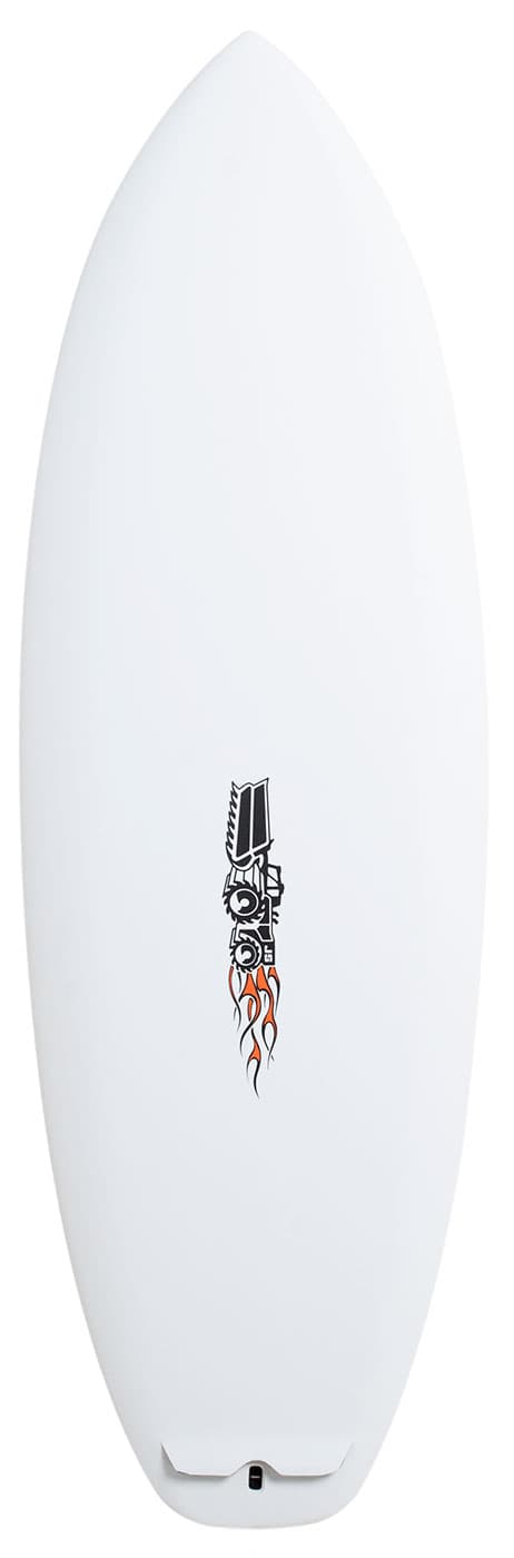 Flame Fish Softboard - White 2
