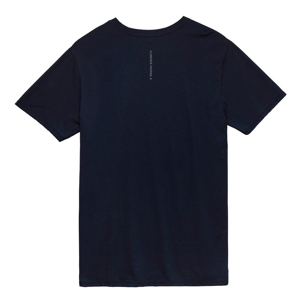 Florence Marine X Burgee Recover Pocket T-Shirt - Navy back