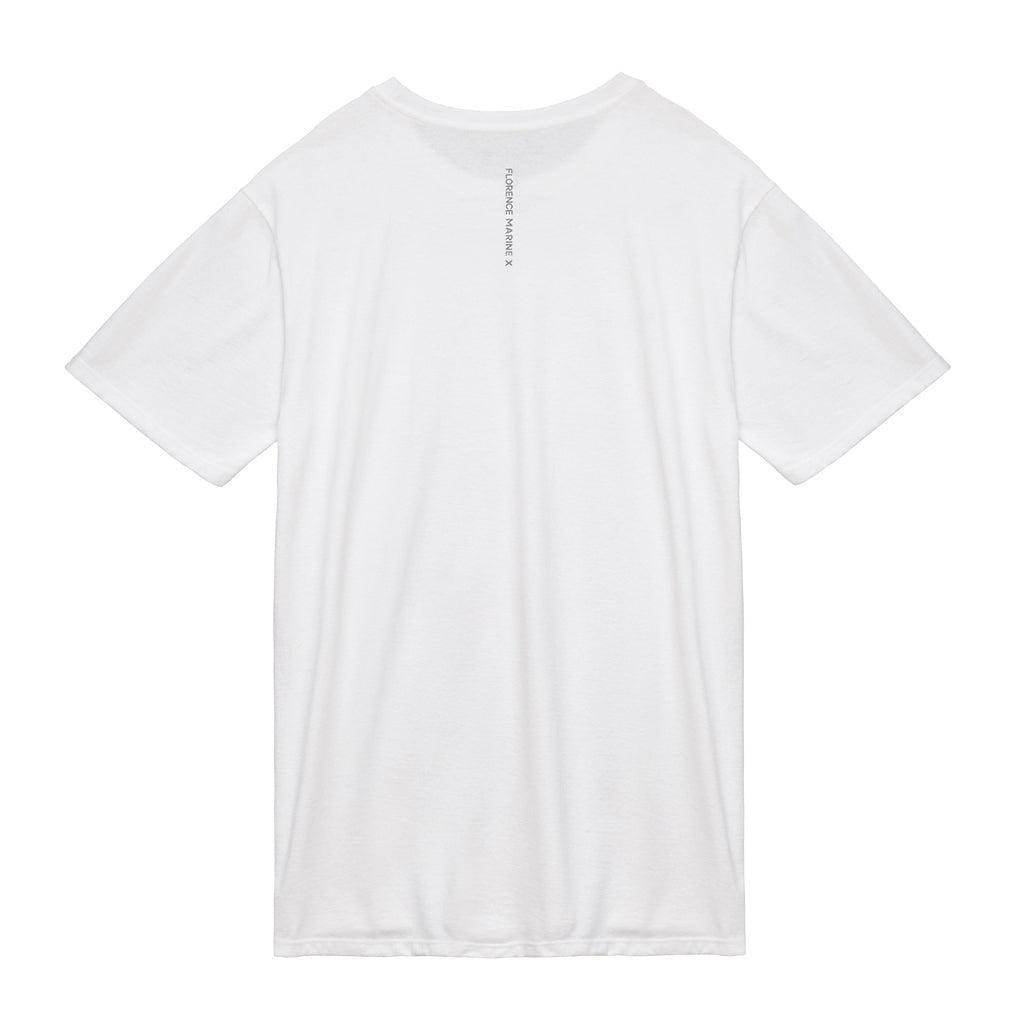 Florence Marine X Burgee Recover T-shirt - White back