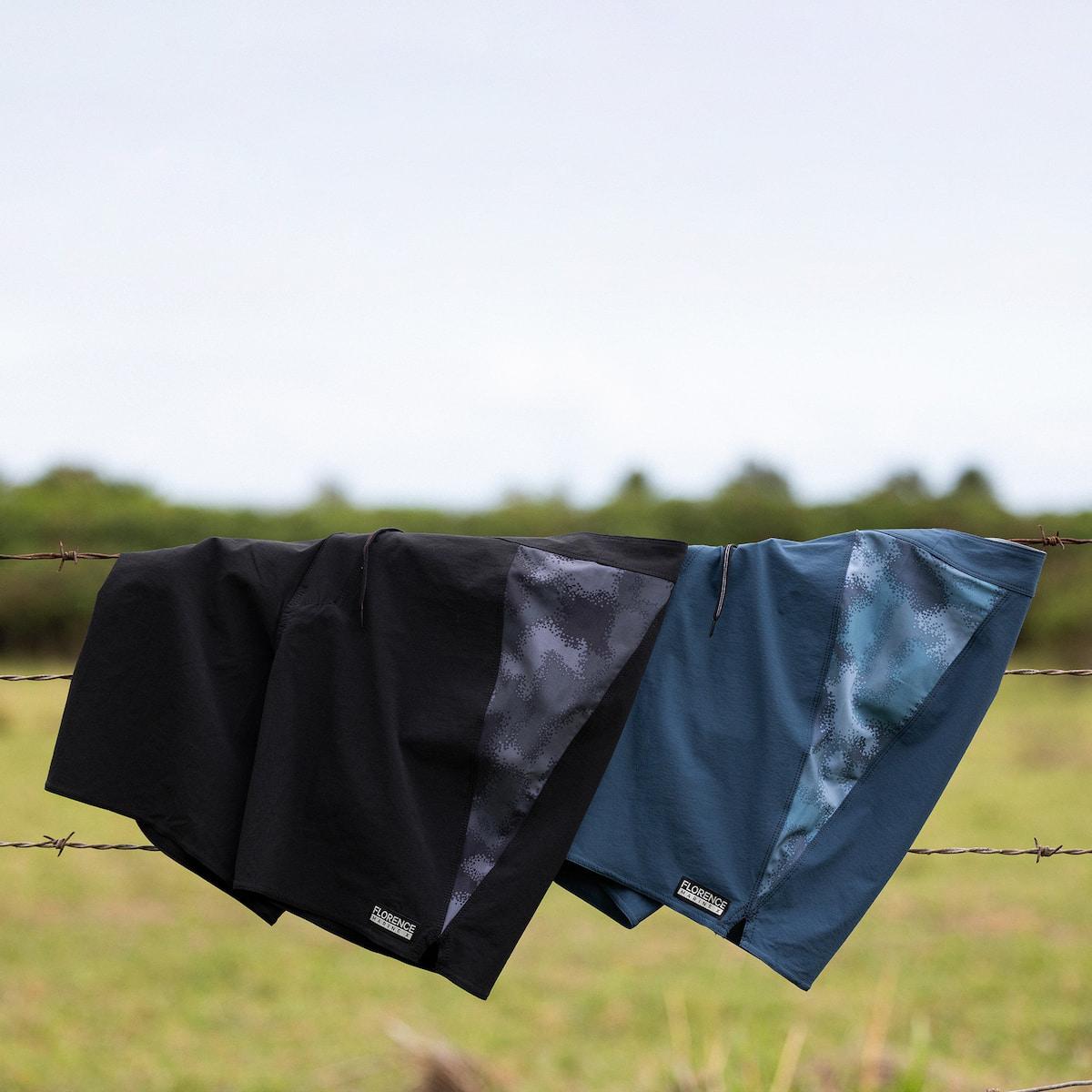 Florence Marine X Cordura Boardshort - Dark Blue hanged